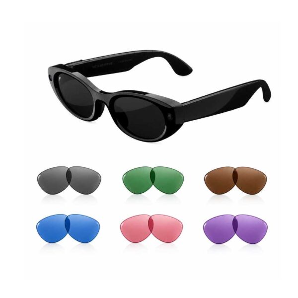 Replacement lenses for Meta Starfire Kylie Edition AI Glasses